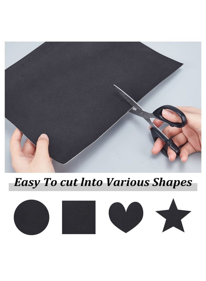 BENECREAT 10PCS 1mm Thick Self-Adhesive Foam Sheet 8.3x11.8 Insulation Foam for Halloween Decor, Containers and Furniture Protection, Black - Image 4